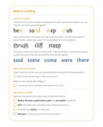 The Dark Green Boots: My Letters and Sounds Phase Four Phonics Reader Notes & Guidance