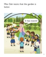The Garden: My Letters and Sounds Phase Five Phonics Reader Inner Page