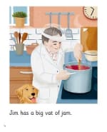 The Jam Man: My Letters and Sounds Phase Three Phonics Reader Inner Page