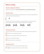 The Jam Man: My Letters and Sounds Phase Three Phonics Reader Notes & Guidance