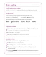 The Lonely Bear: My Letters and Sounds Phase Five Phonics Reader Notes & Guidance