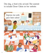 The Messy Chef: My Letters and Sounds Phase Five Phonics Reader Inner Page