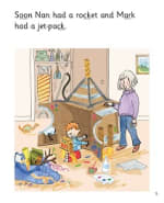 The Moon Landing: My Letters and Sounds Phase Four Phonics Reader Inner Page