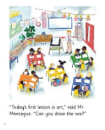 The New Teacher: My Letters and Sounds Phase Five Phonics Reader Inner Page