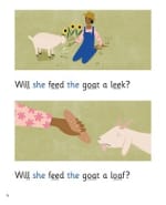 The Pet Goat: My Letters and Sounds Phase Three Phonics Reader Inner Page