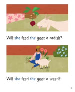 The Pet Goat: My Letters and Sounds Phase Three Phonics Reader Inner Page