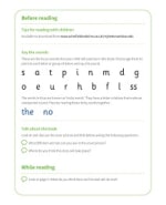 The Pet: My Letters and Sounds Phase Two Phonics Reader Notes & Guidance