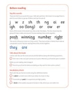 The Right Number: My Letters and Sounds Phase Three Phonics Reader Notes & Guidance