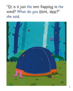 The Tent: My Letters and Sounds Phase Four Phonics Reader Inner Page