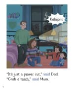 The Thunderstorm: My Letters and Sounds Phase Four Phonics Reader Inner Page