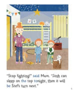 The Top Bunk: My Letters and Sounds Phase Four Phonics Reader Inner Page