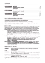Mental Arithmetic 6 Contents