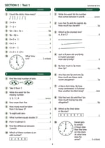 Mental Arithmetic 1 Answers Inner Page