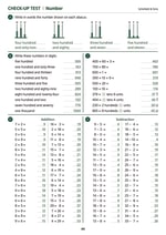 Mental Arithmetic 1 Answers Inner Page