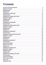 Times Tables Practice 2 Contents