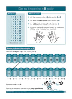 Learn Your Times Tables 1 Inner Page
