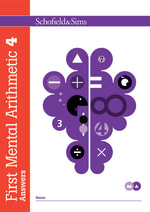 First Mental Arithmetic 4 Answers Cover