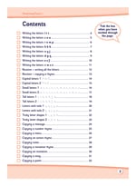 Handwriting Practice 1 Contents