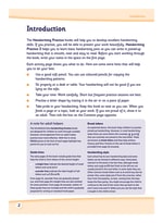 Handwriting Practice 2 Notes & Guidance