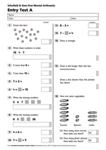 First Mental Arithmetic Teacher's Guide Inner Page