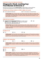 First Mental Arithmetic Teacher's Guide Inner Page