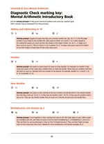 Mental Arithmetic Teacher's Guide Inner Page