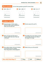 Written Calculation: Addition Inner Page