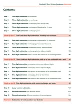 Written Calculation: Subtraction Contents