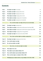 Written Calculation: Multiplication 1 Contents