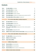 Written Calculation: Addition Answers Contents