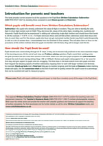 Written Calculation: Subtraction Answers Notes & Guidance