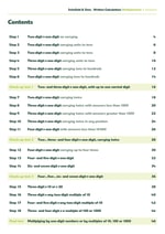 Written Calculation: Multiplication 1 Answers Contents