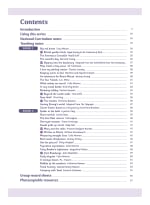 First Comprehension Teacher's Guide Contents