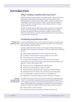 First Comprehension Teacher's Guide Notes & Guidance