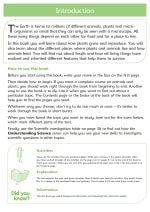 Understanding Science: Animals & Plants Notes & Guidance