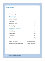 My School Diary Contents