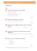 Grammar and Punctuation Book 3 Teacher's Guide Notes & Guidance