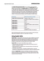 English Skills Teacher's Guide Notes & Guidance