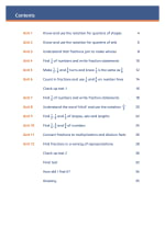 Fractions, Decimals and Percentages Book 2 (Year 2) Contents