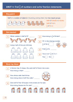 Fractions, Decimals and Percentages Book 2 (Year 2) Inner Page