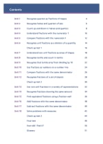Fractions, Decimals and Percentages Book 3 (Year 3) Contents
