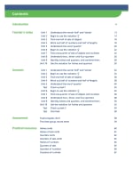 Fractions, Decimals and Percentages Book 1 Teacher's Guide Contents
