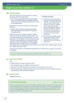 Fractions, Decimals and Percentages Book 1 Teacher's Guide Inner Page