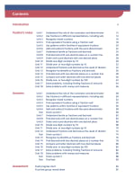 Fractions, Decimals and Percentages Book 4 Teacher's Guide Contents