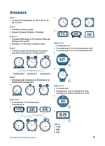 Telling the Time Book 3 Inner Page
