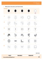 11+ Non-verbal Reasoning Rapid Tests Book 3 Inner Page