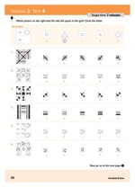 11+ Non-verbal Reasoning Rapid Tests Book 4 Inner Page