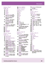11+ Verbal Reasoning Rapid Tests Book 5 Inner Page
