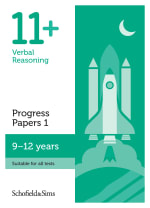 11+ Verbal Reasoning Progress Papers 1 Cover