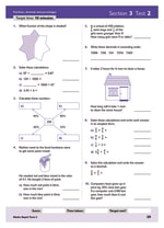 11+ Maths Rapid Tests Book 5 Inner Page